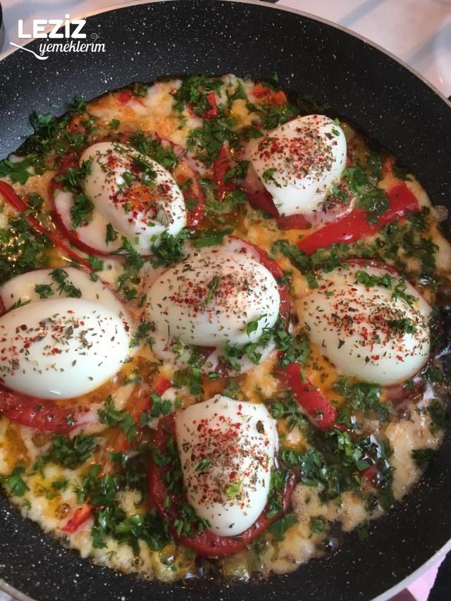Sebzeli Yumurta Kapama
