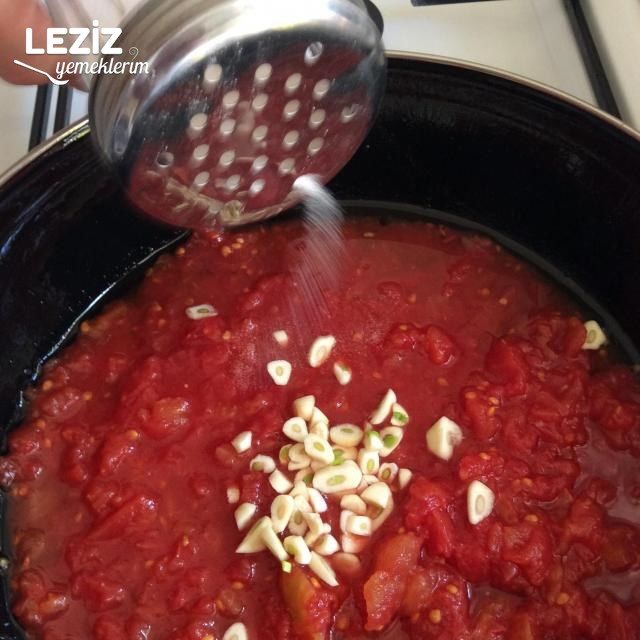 Soslu Patlıcan Biber Kızartma