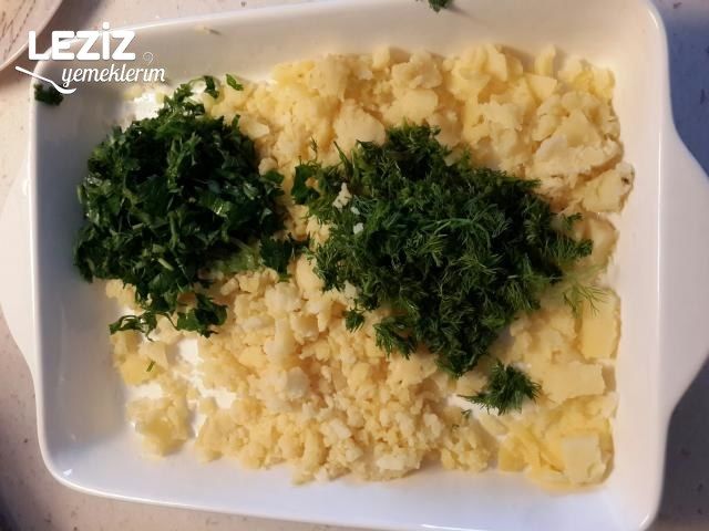 Yoğurtlu Kapyalı Patates Salatası