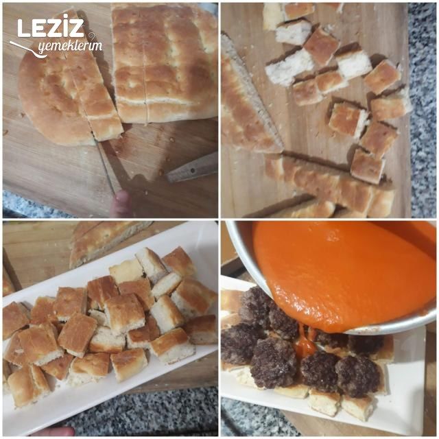 Bursa Pideli Köfte Tarifi