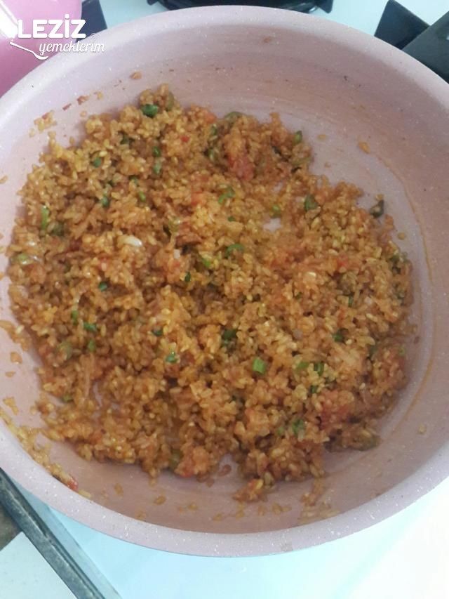 Nefis Sebzeli Bulgur Pilavı