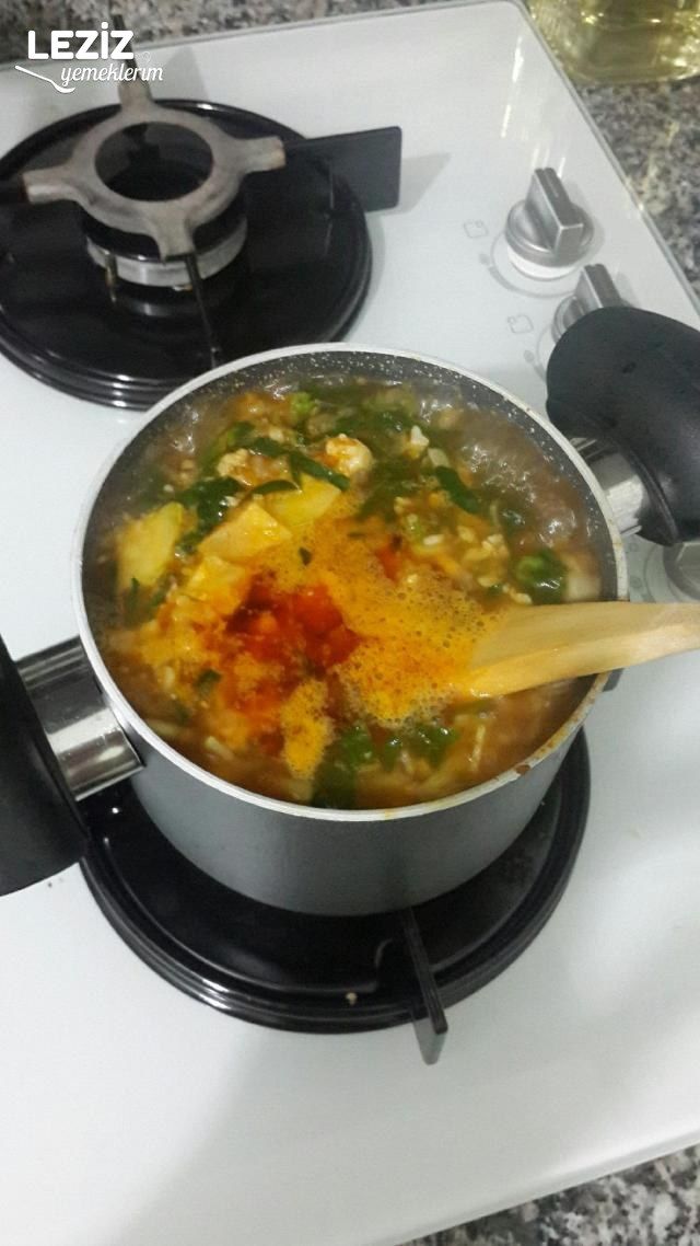 Pirinçli Sebze Türlüsü Çorbası