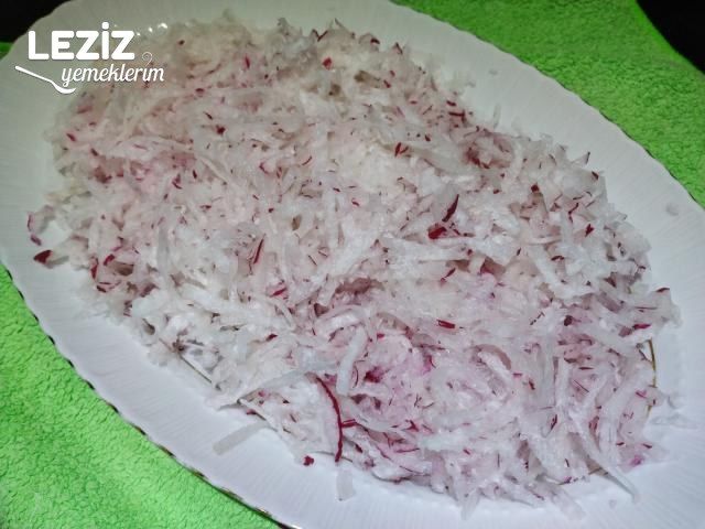 Turp Salatası Tarifi, Nasıl Yapılır