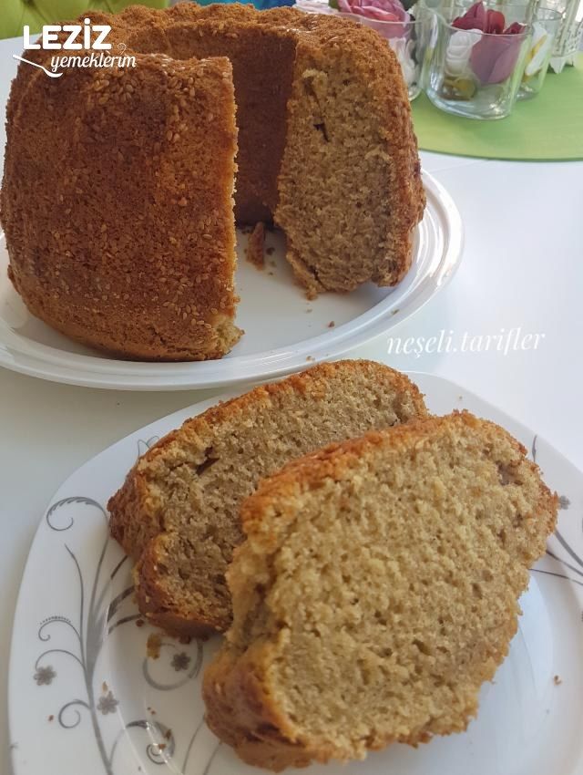 Susamlı Tahinli Kek Tarifi
