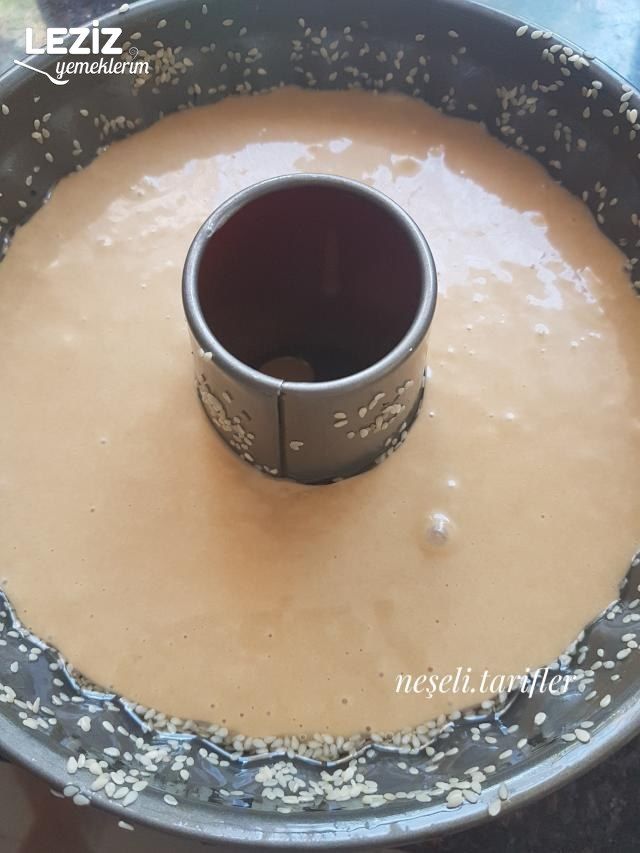 Susamlı Tahinli Kek Tarifi