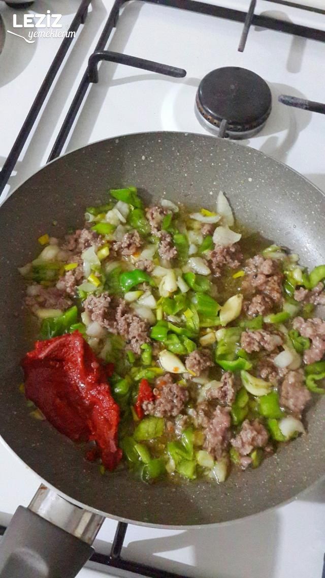 Kıymalı Mantar Sote