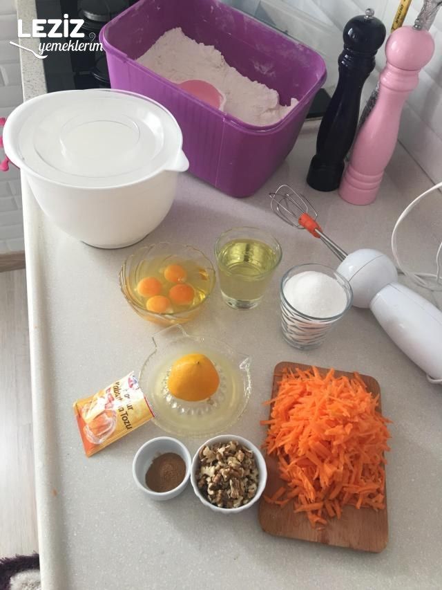 Havuçlu Limonlu Kek Leziz Yemeklerim