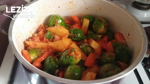 Zeytinyağlı Brüksel Lahanası Tarifi