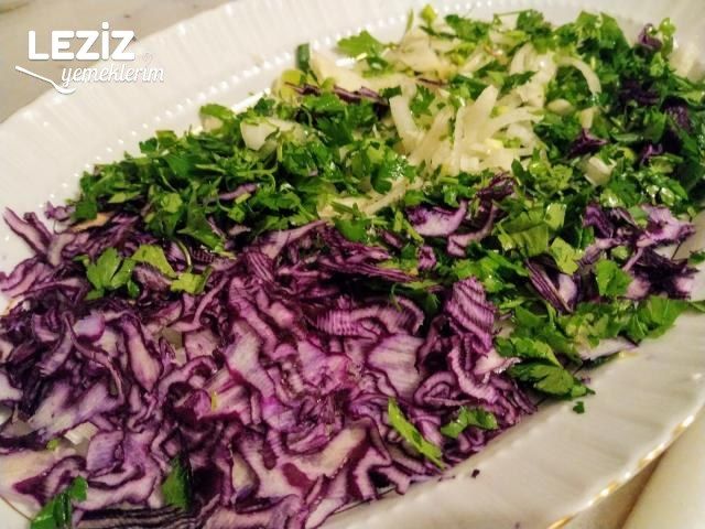 Fasulye Piyazı Yapılışı