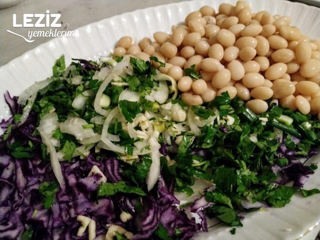 Fasulye Piyazı Yapılışı