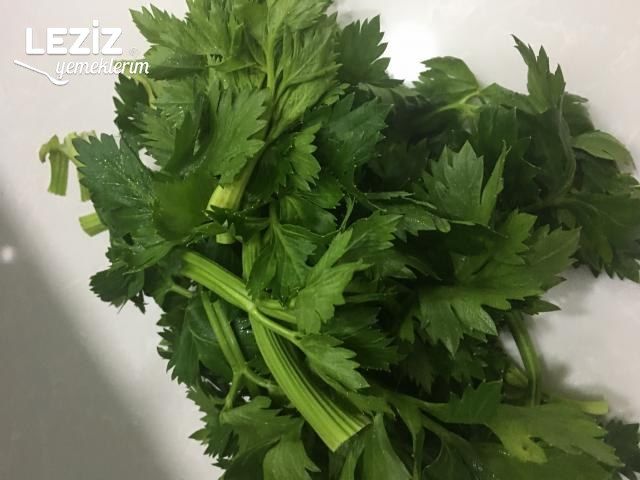 Kereviz Yaprağı Salatası