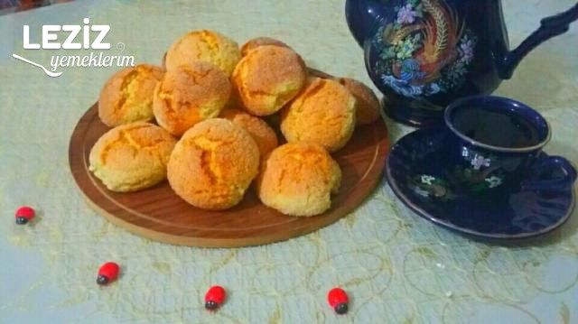 Portakallı Tereyağlı Anne Kurabiyesi