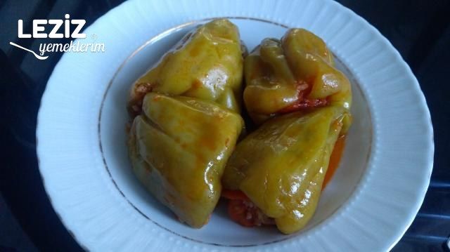 Düdüklü Tencerede Biber Dolması