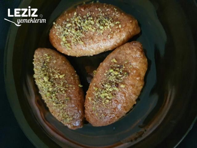 Kalbura Bastı Tatlısı Yapımı