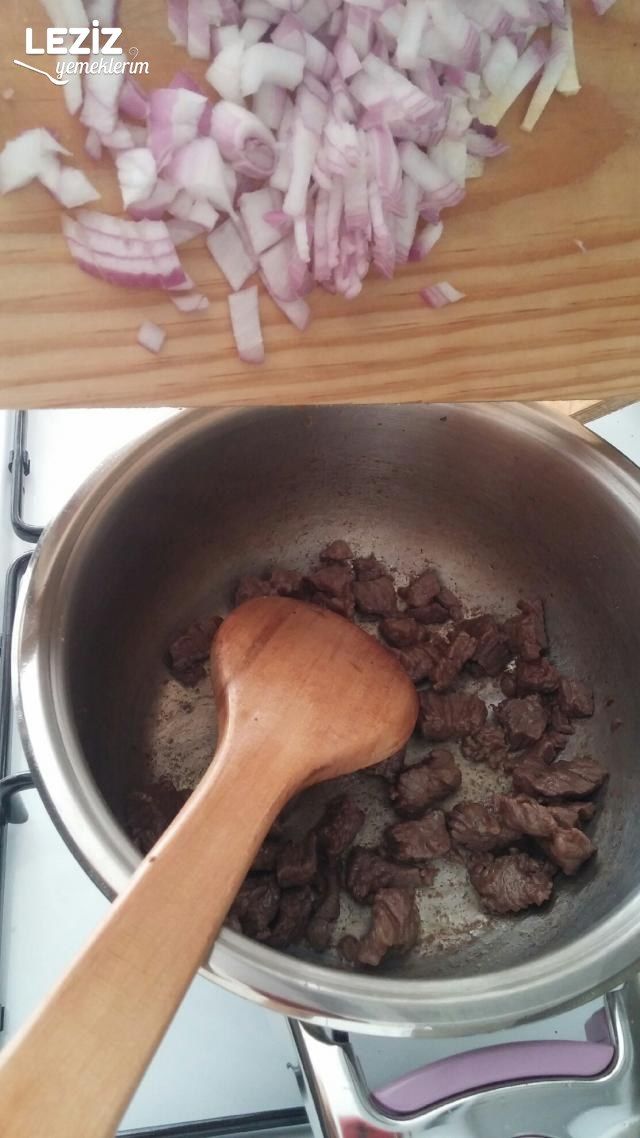 Kuşbaşı Etli Nohut Yemeği