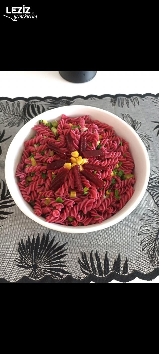 Şalgamlı Makarna Salatası Tarifi