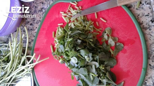 Mısırlı Semizotu Salatası