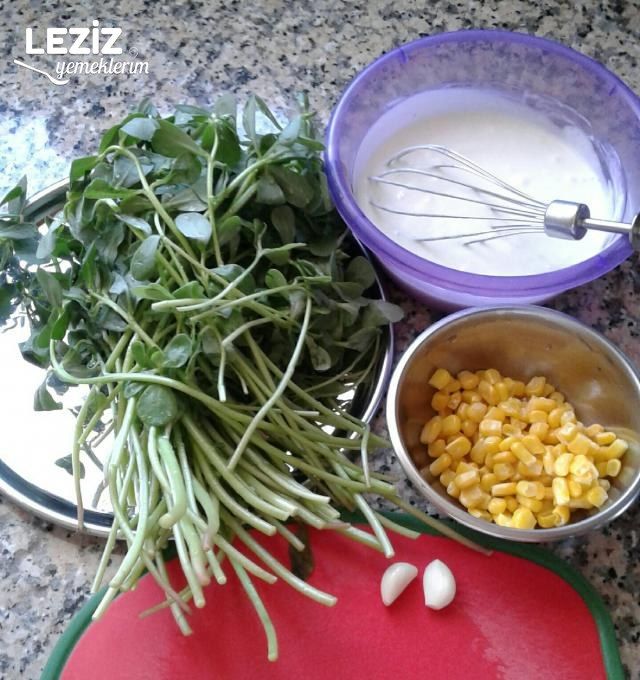 Mısırlı Semizotu Salatası