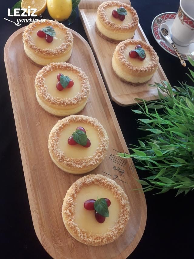 Limonlu Porsiyonluk Chesecake