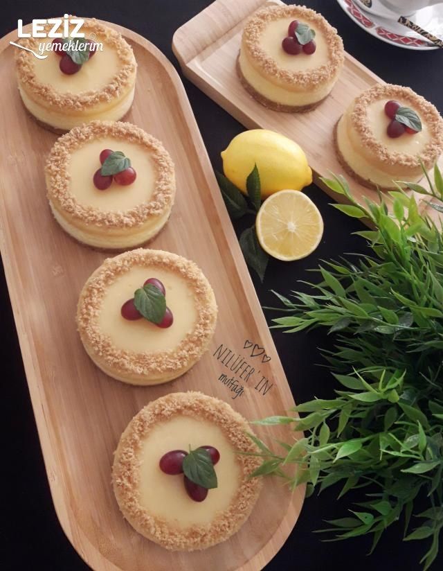 Limonlu Porsiyonluk Chesecake