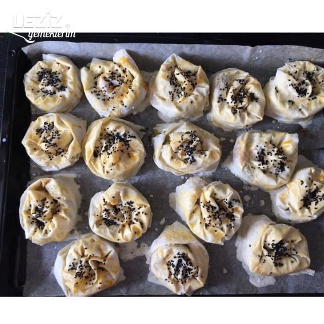 Kabaklı Havuçlu Gül Böreği Tarifi