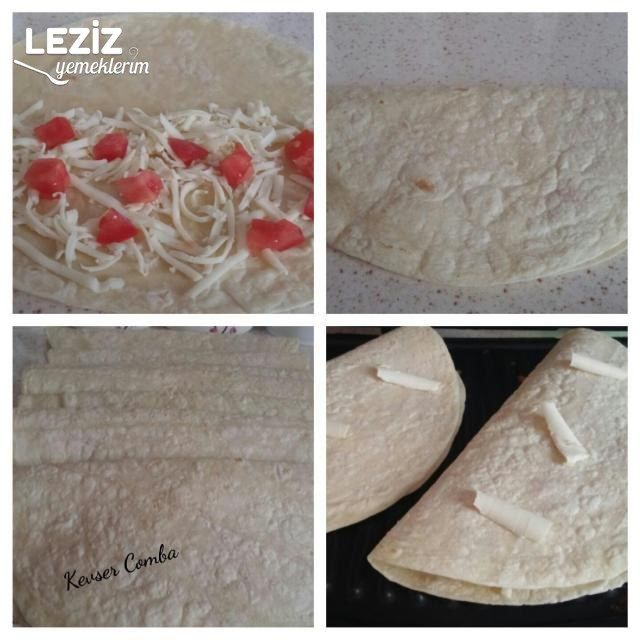 Tost Makinesinde Lavaş Gözleme (Kolay Ve Hafif)