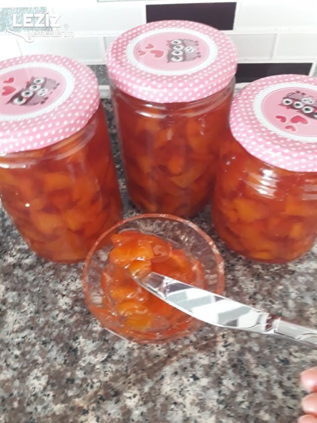 Ev Yapımı Şeftali Reçeli