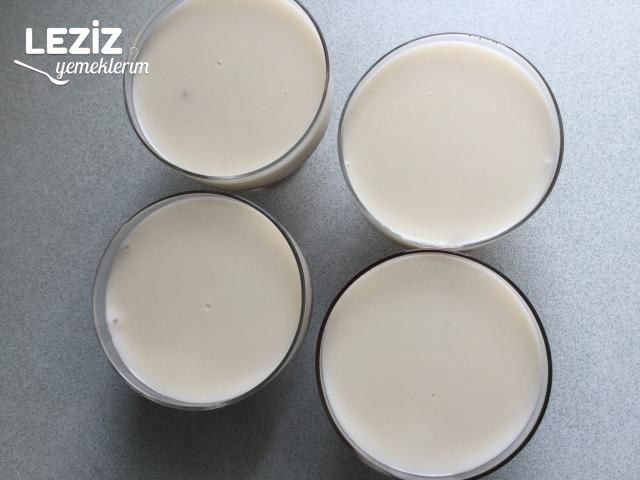 Elmalı Muhallebi Kupta