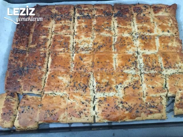 Dereotlu Tuzlu Kurabiye