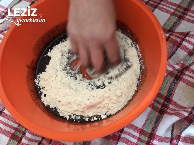 Az Malzemeli Kakaolu Pudingli Kıyır Kurabiye Leziz Yemeklerim