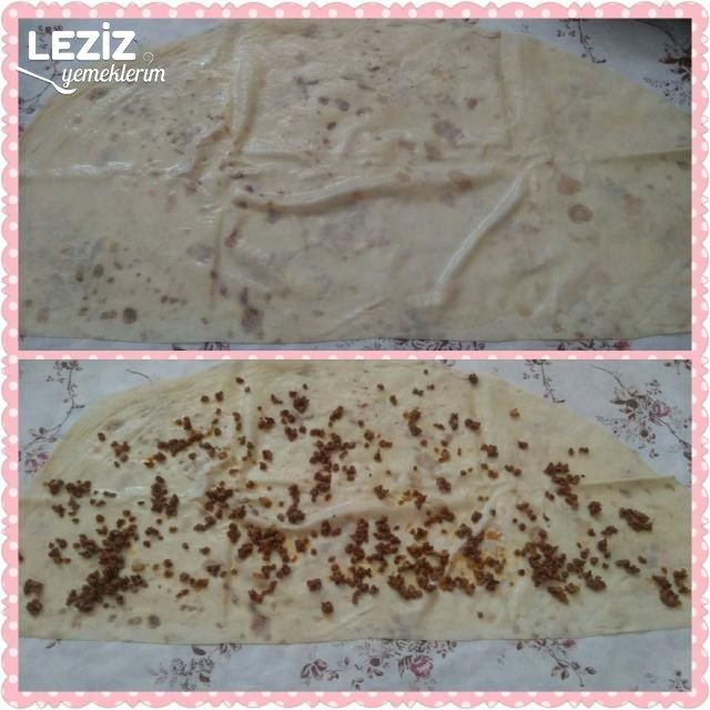 Kıymalı Dolama Börek