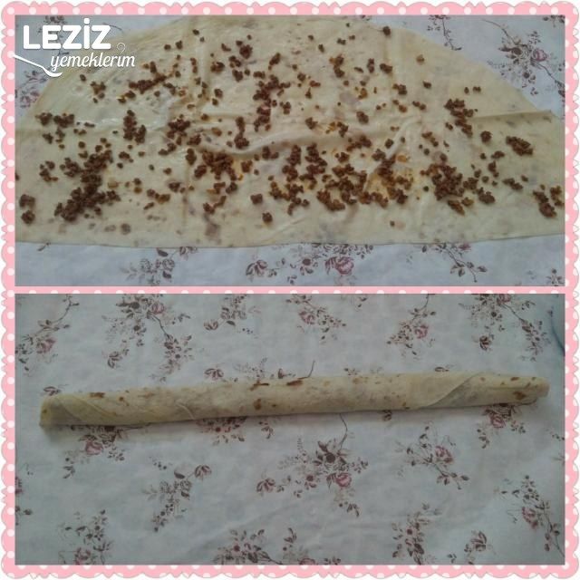 Kıymalı Dolama Börek