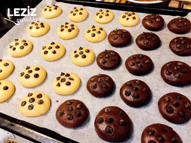 Damla Çikolatalı Kurabiye Yapımı