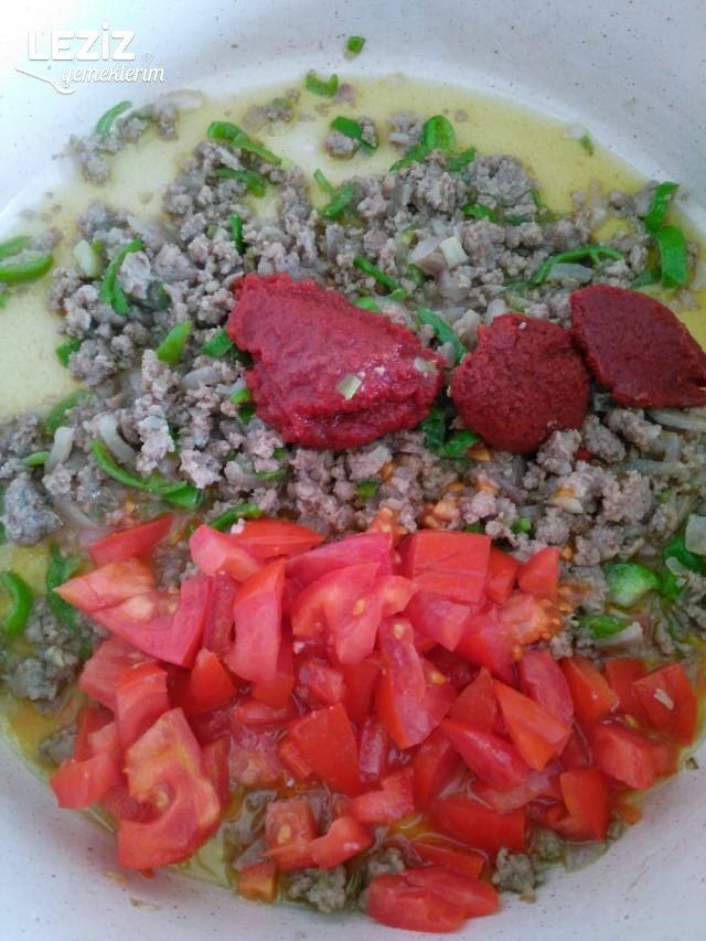 Kıymalı Kabak Yemeği