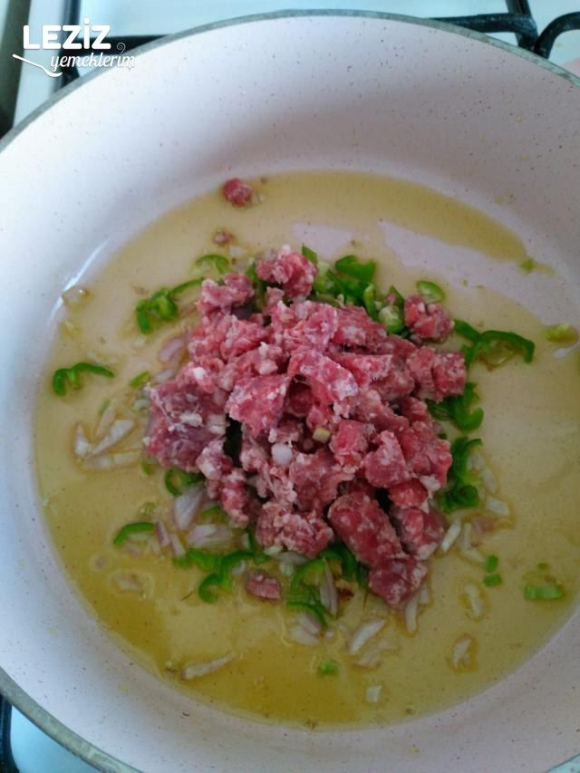 Kıymalı Kabak Yemeği