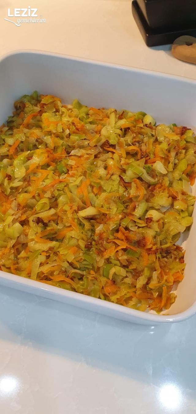 Beşamel Soslu Pırasa