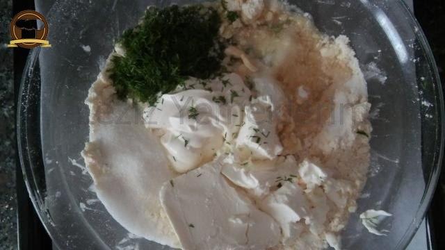 Dereotlu Labneli Poğaça