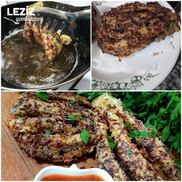 Çıtır Çıtır Patlıcan Balığı