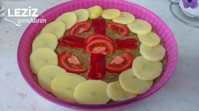 Patatesli Tepsi Kebabı Tarifi