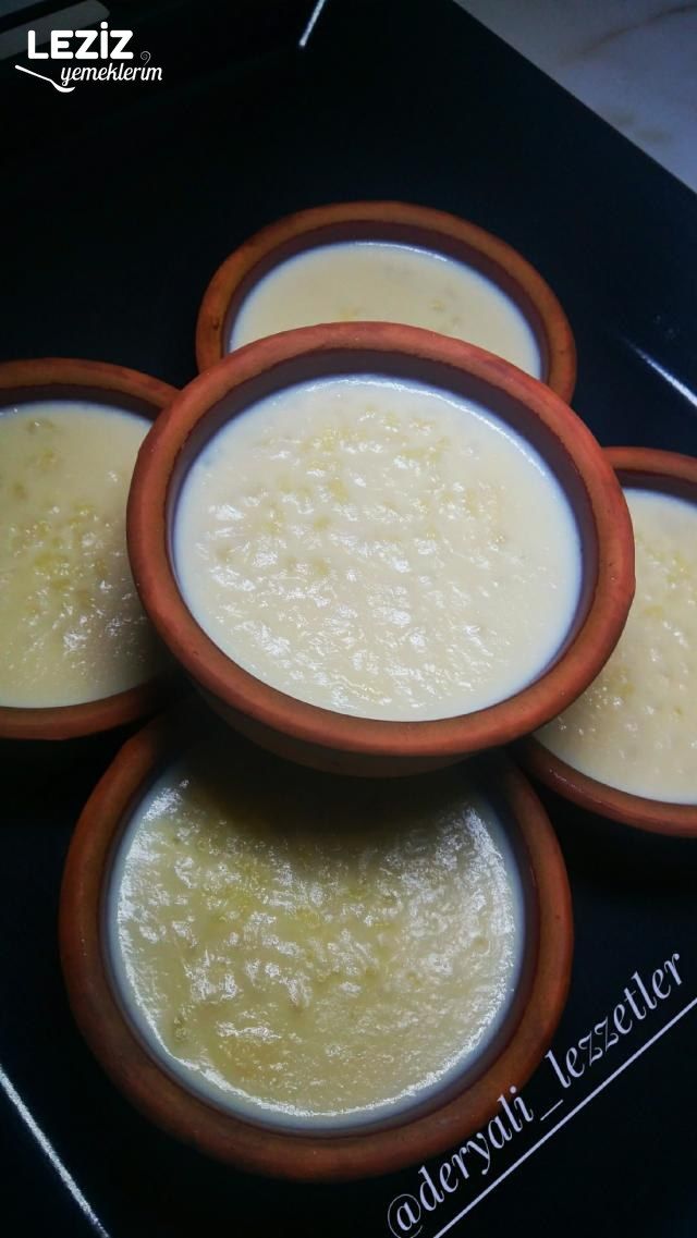 Fırın Sütlaç Tarifi (Aşama Aşama Anlatım)