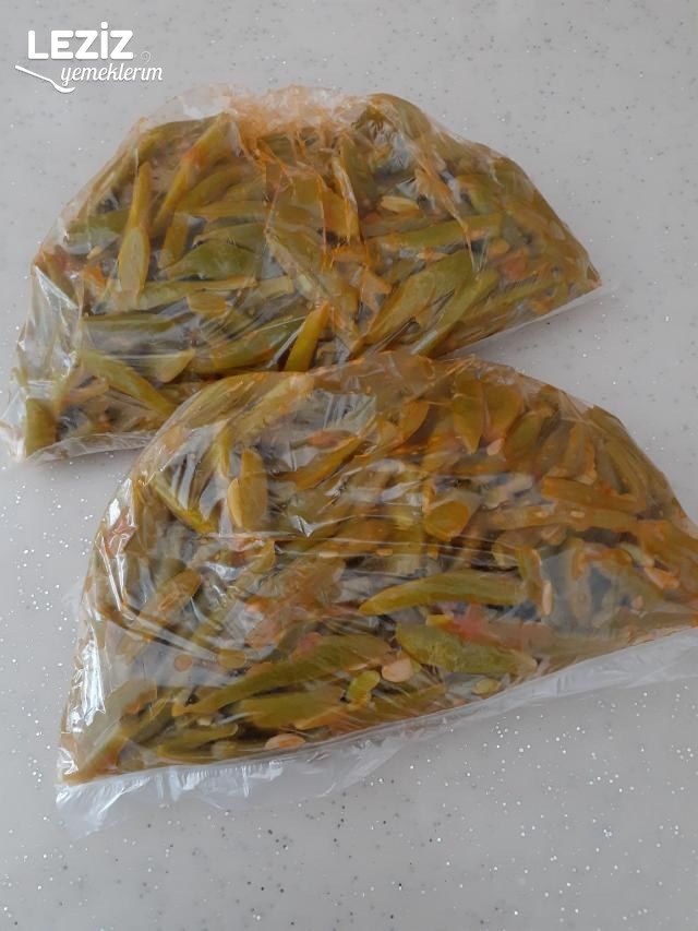 Dondurucu İçin Kışlık Taze Fasulye Nasıl Yapılır