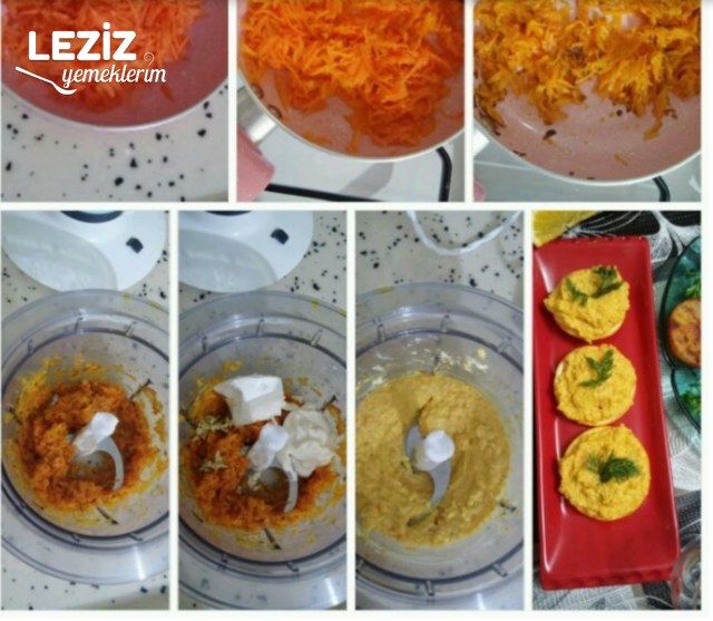 Yoğurtlu Havuç Tarator Meze