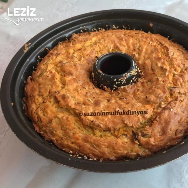 Pırasalı Mısır Unlu Kek Tarifi Leziz Yemeklerim
