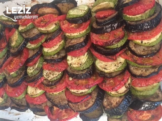 Fırında Sebze Dilimleri