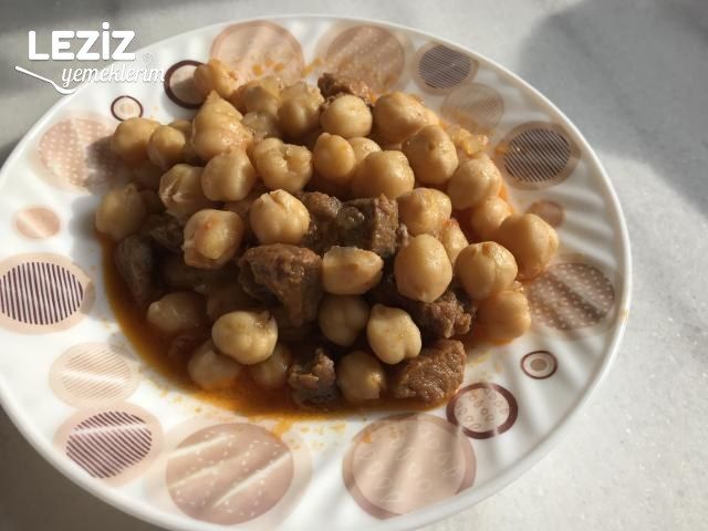 Kuşbaşılı Nohut Yemeği