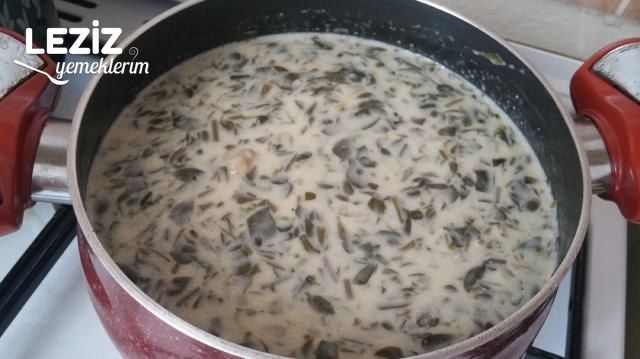 Terbiyeli Yoğurtlu Semizotu Çorbası