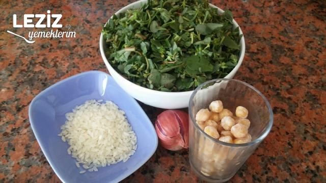 Terbiyeli Yoğurtlu Semizotu Çorbası