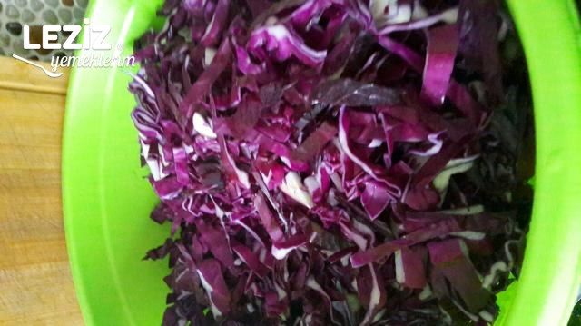 2 Günde Hazır Mor Lahana Turşusu