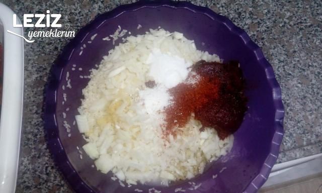 Dolma İçi Hazırlanışı