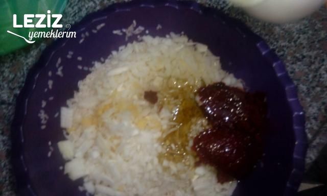 Dolma İçi Hazırlanışı